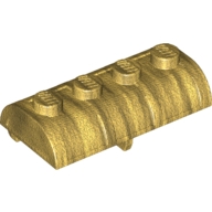 Lego skříňka (box) 2x2x2, zlatá (4541394, 6278473)